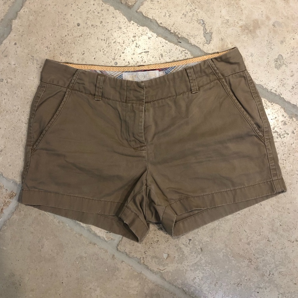 J. Crew khaki shorts